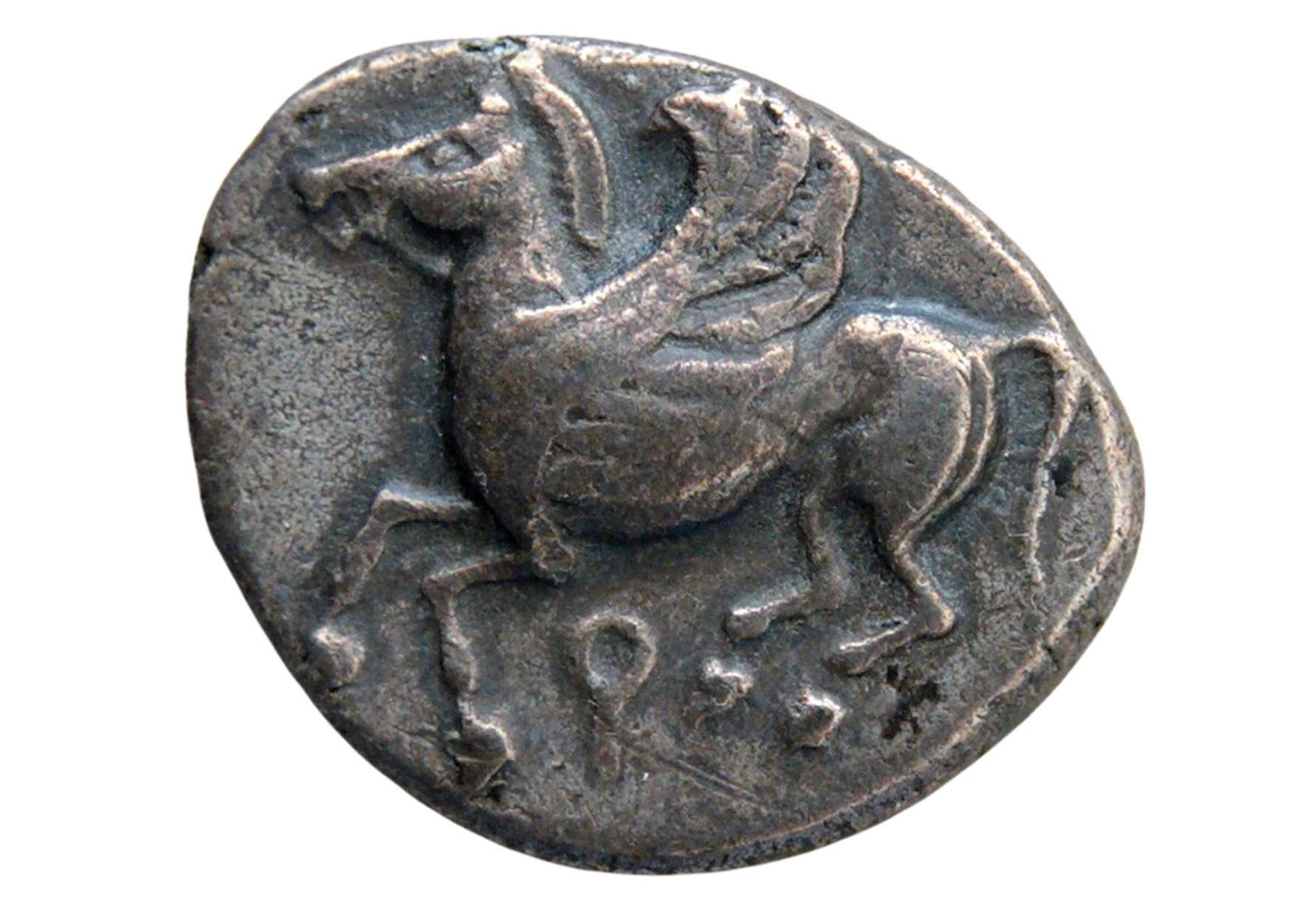 Image of Silver tridrachm from Corinth, ca. 515 BC